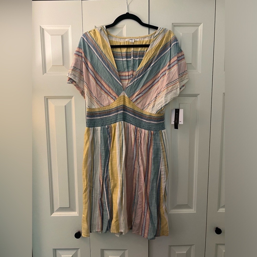 NWT O’Neill Ashlyn Baja Stipe Dress
